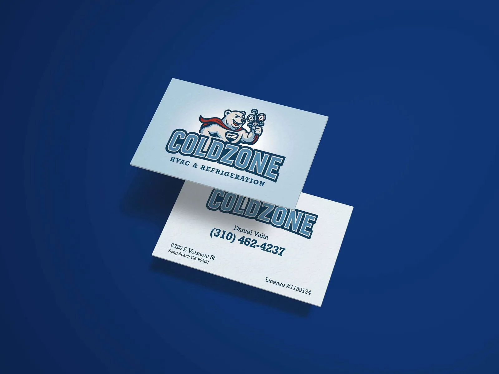HVAC Business Cards — image 3