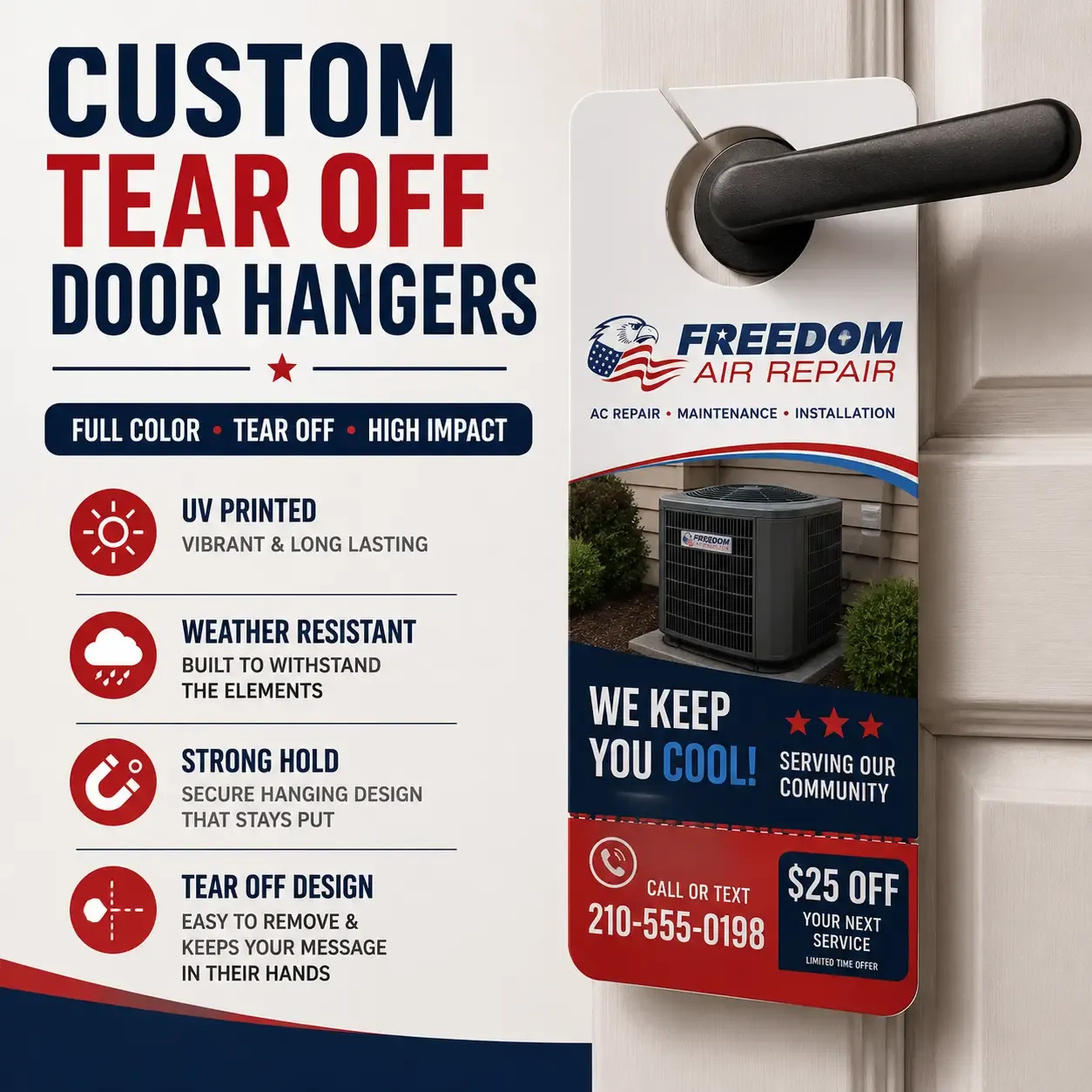 HVAC Door Hangers — image 2