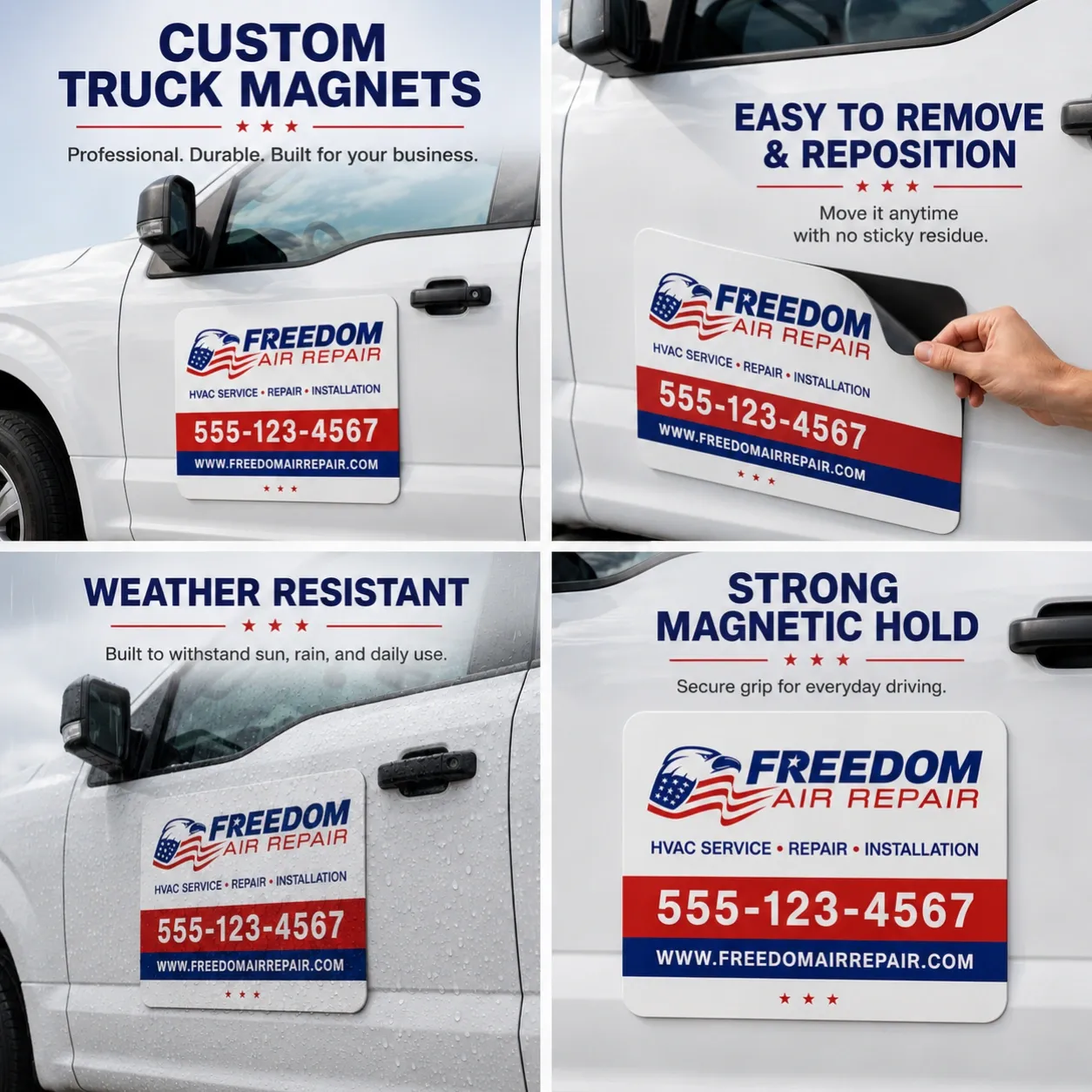HVAC Truck Magnets — image 3