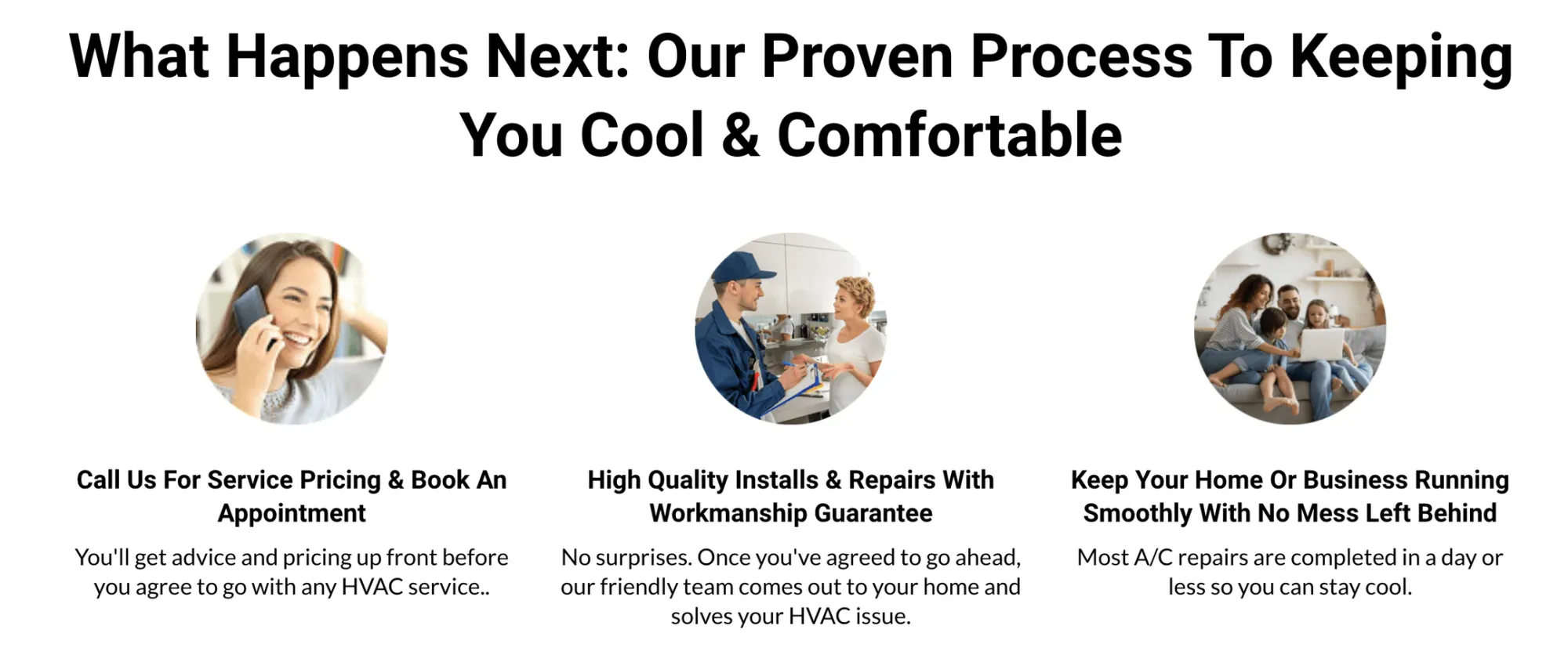 Explain customers your process