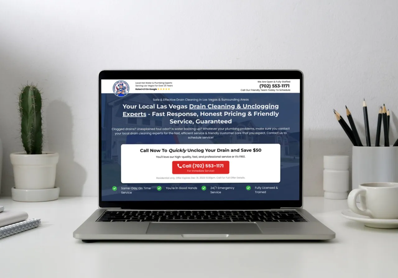 Plumbing Landing Pages That Convert: 7 Must-Have Elements On Your Landing Page