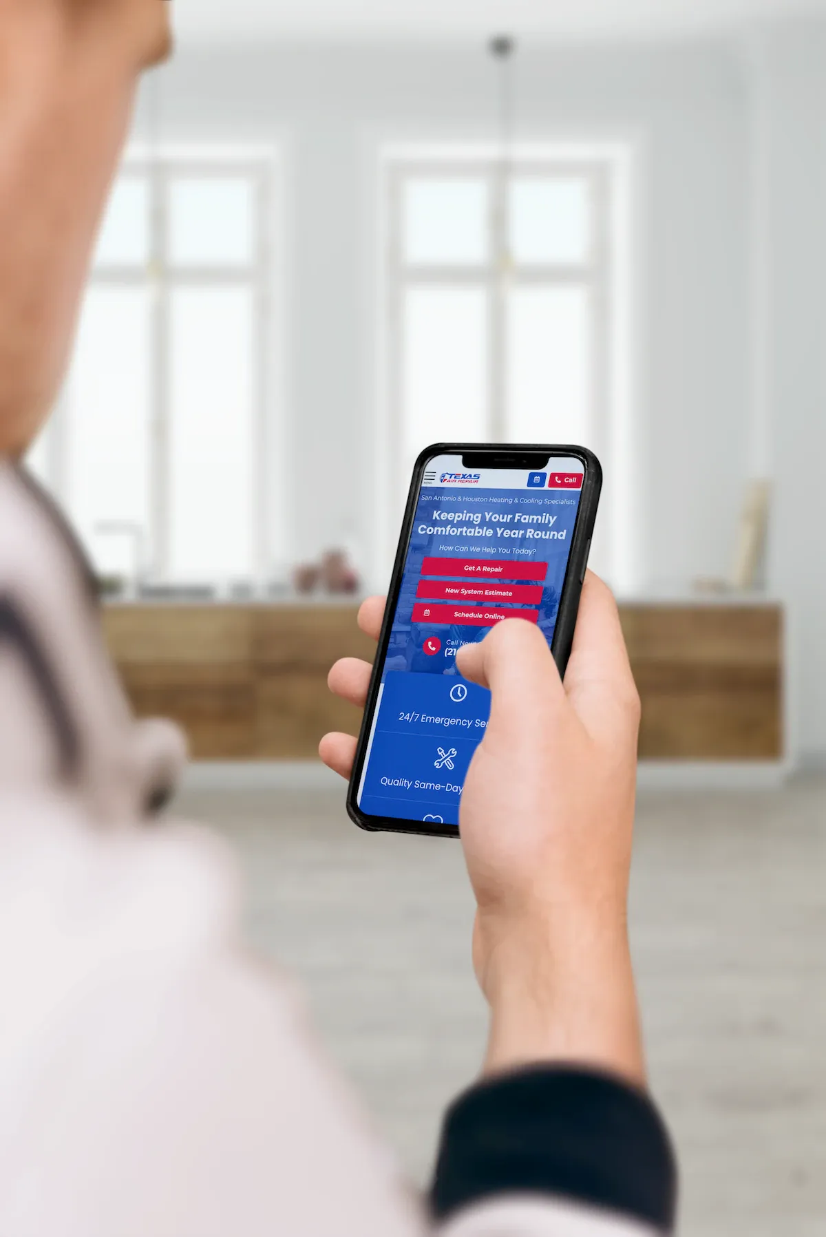 Responsive HVAC Website Design